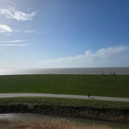 Neu! Strandstuuv Mit Traumhaftem Blick Auf Nordsee Apartment