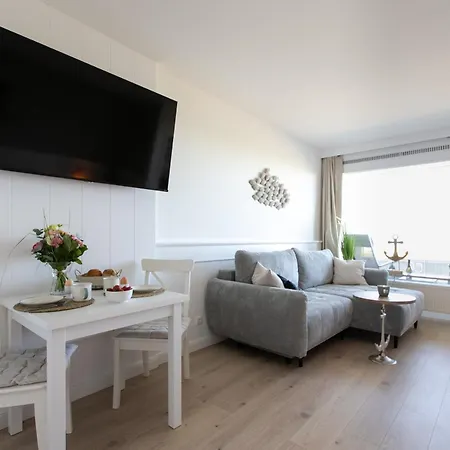 Neu! Strandstuuv Mit Traumhaftem Blick Auf Nordsee Apartament