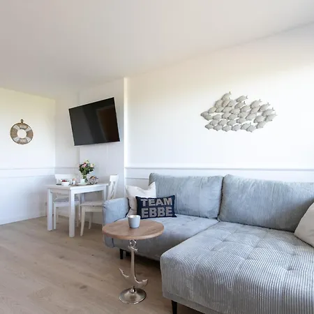 Neu! Strandstuuv Mit Traumhaftem Blick Auf Nordsee Apartmán Büsum